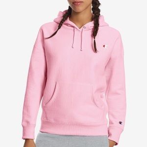 Candy Pink Champion Hoodie Small